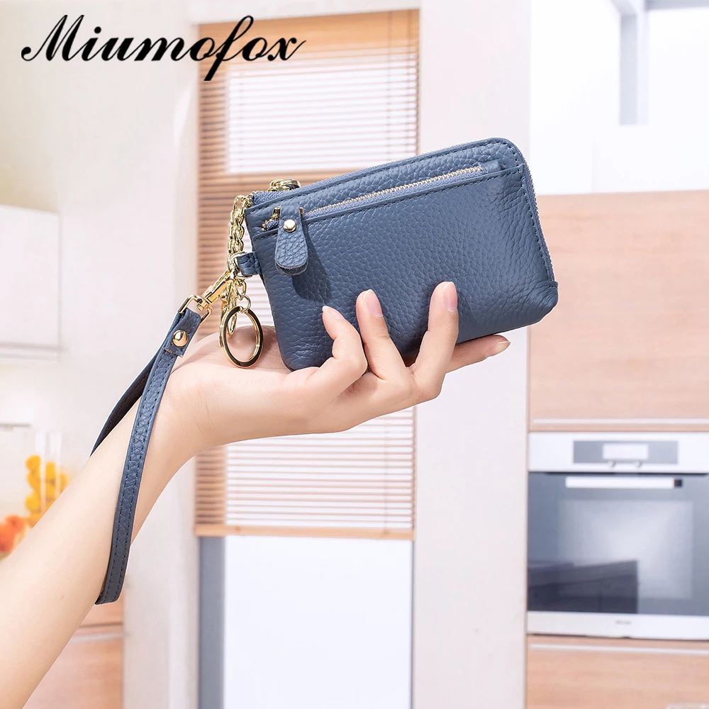 Zero wallet leather contracted multifunctional hand zero wallet mini hand bag
