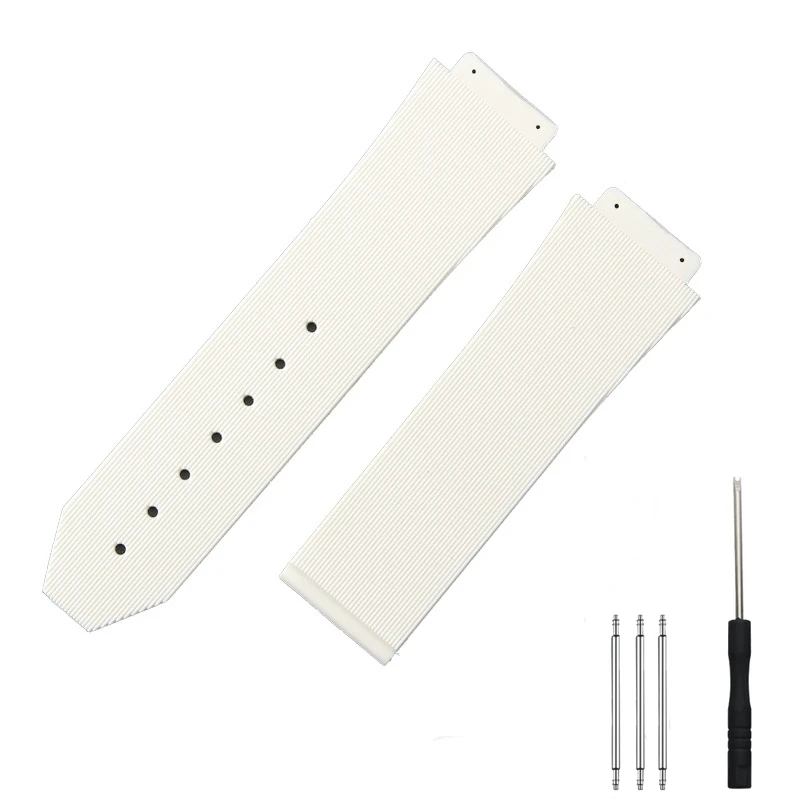 Universal Rubber Silicone Watch Strap for Hublot Big Bang Classic Fusion - Dive Band for Men and Women