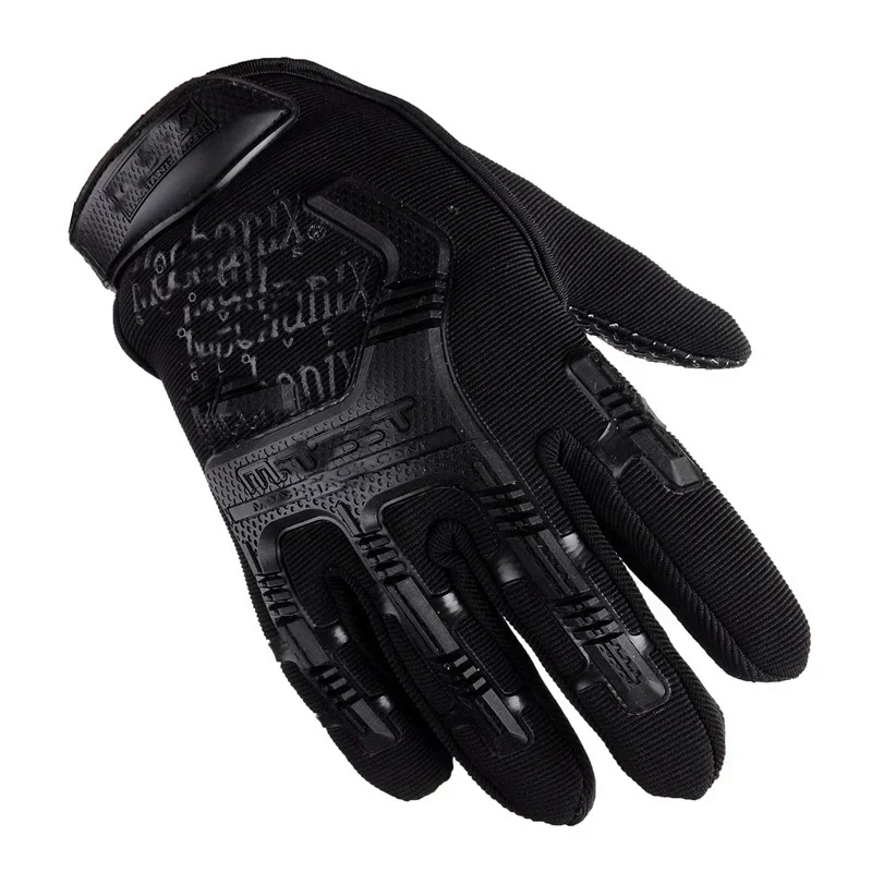 Tactical Military Paintball Airsoft Shot Soldier Combat Police Anti-Skid Bicycle Full Finger Glove Men Clothing Gardening Gloves 2