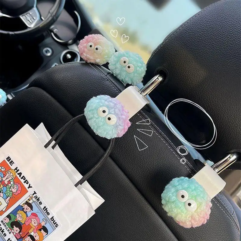 Universal Car Seat Back Hooks Auto Headrest Hanger Cute And Eye-catching Car  Purse Holder Hookfor Vehicle Handbag Purse Coat - AliExpress