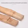 Wooden Axe Handle Replacement Wooden Hickory Handle Long Curved Solid Durable Axe Handle For Lath Hatchet Home Farm Garden Axe 5