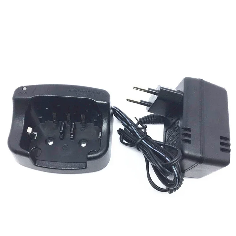 US/EU AC Plug BC-173 Battery Desk Dock Charger Adapter BC173 for ICOM IC-M33 M34 M36 etc Walkie Talkie for BP252 BP-252 battery original md 750 dock battery charger for tyt walkie talkie md750 two way radio accessories us eu plug