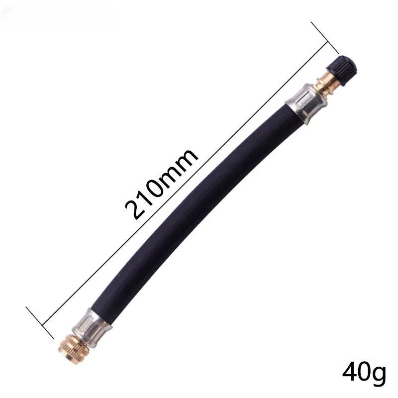 Valve Adapter Flexible Rubber Tyre Valve Extension 210mm-Twin Wheel Lorry Van Bus Adapter Car Bike Accessories 1/4Pcs