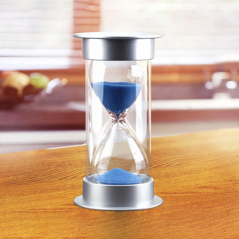 Sand Timer Hourglass Set 5/10/15/20/30/45/60 Minutes Nordic Creative Home Chronograph Ornaments Plastic Safety Drop-Proof Hourglass Gifts