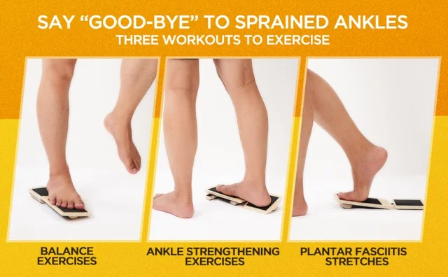 Penny Board Ankle Balance Board Foot Strengthener Trainer For