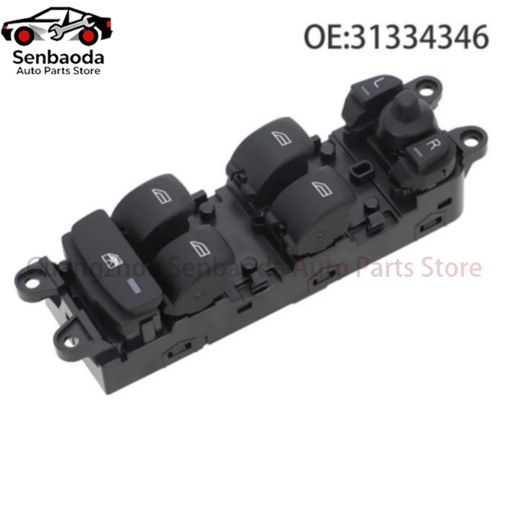 31334346 31453266 Electric Power Window Master Lifter Switch For Volvo ...