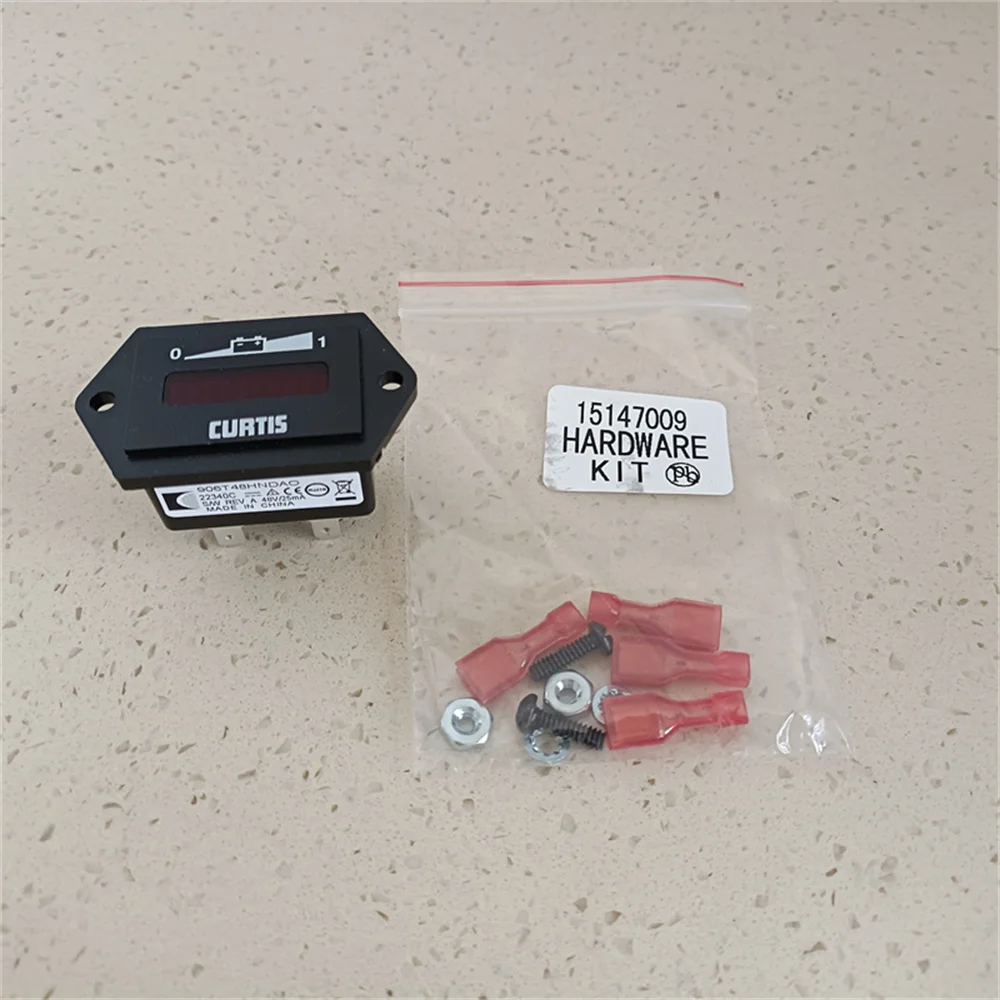 골프 카트 배터리 게이지, 커티스 906 906T24BNBAO 906T48HNDAO 지게차 깔판 스태커 배터리 표시기 모니터, 24V, 48V