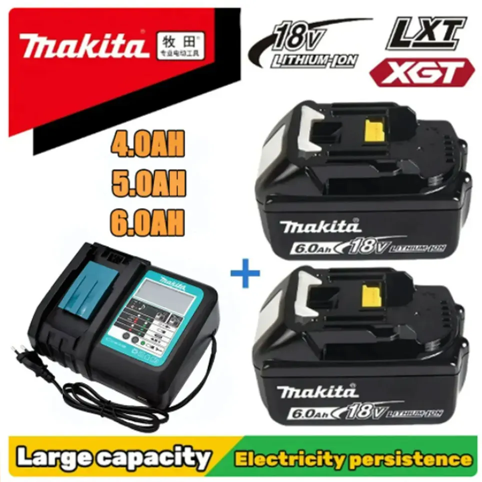 

Original 18V 6000mAh Makita Power Tools Replacement Accessories BL1860 BL1850 BL1830B BL1815 Li-ion Rechargeable batteries Pack