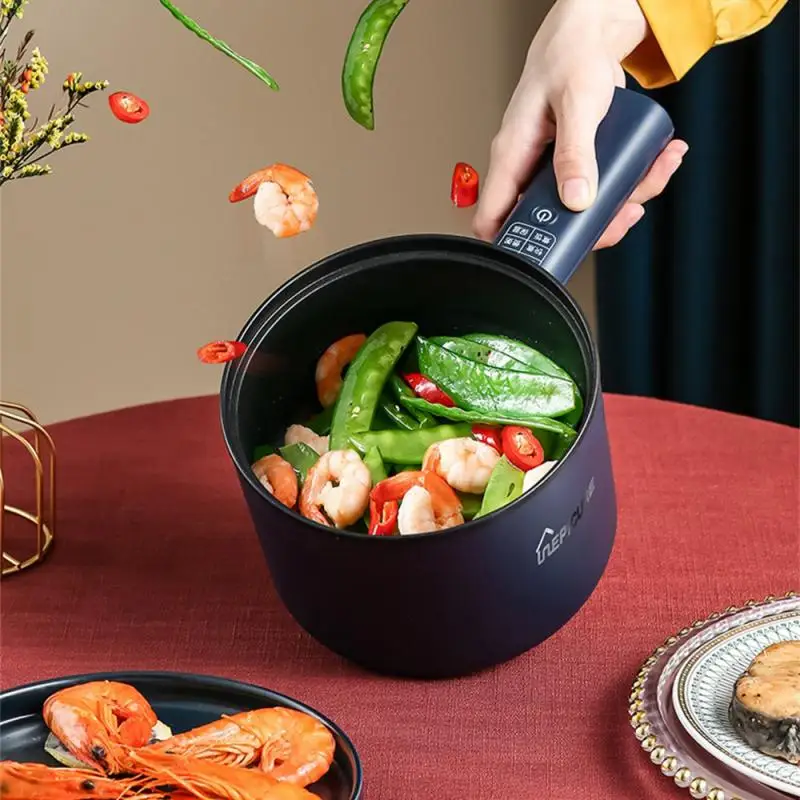 Non-stick Cookware One Click Simple Operation Cleaning Secure Anti Scalding Electric Heating Pot