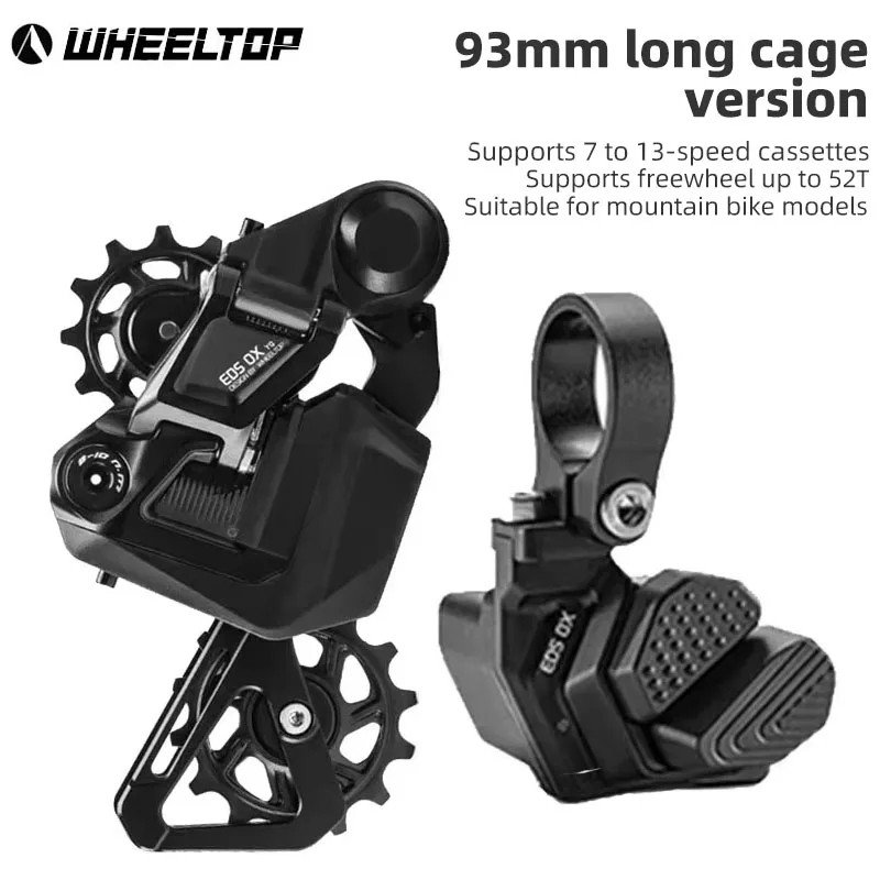 WHEELTOP EDS OX 7-13S Electronic Rear Derailleur Set Front
