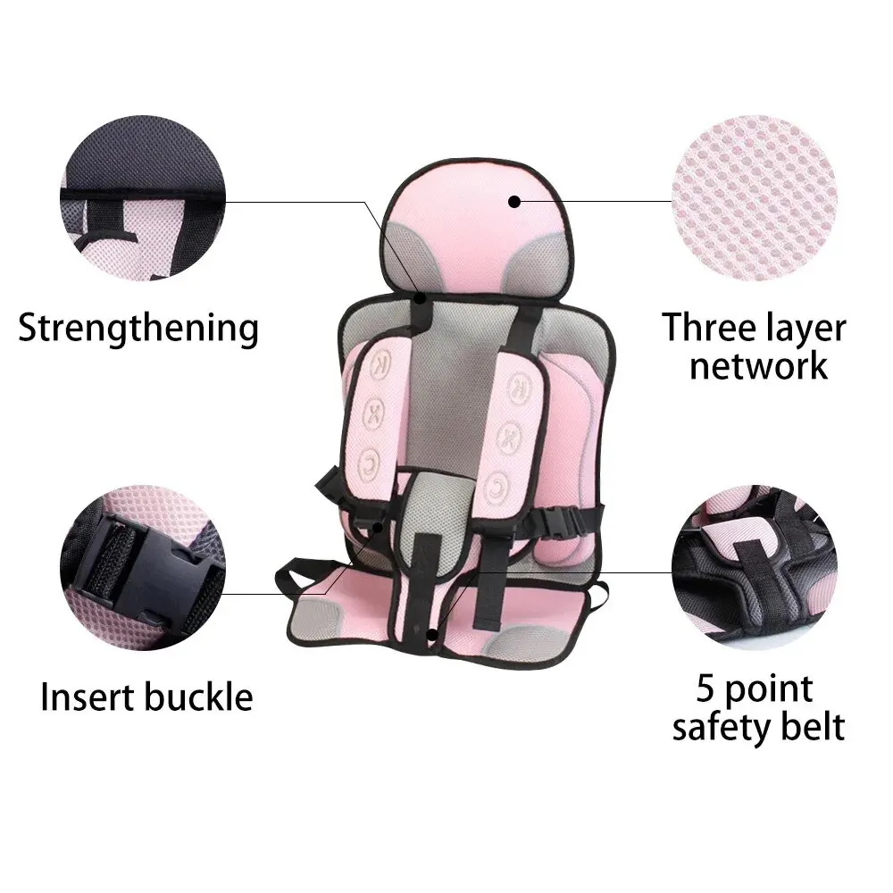 Child Car Seat Cushion for 6 Months To 12 Years Old car seat cushion