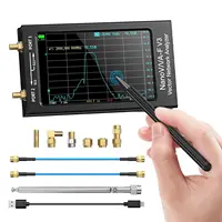 4.3 Inch NanoVNA-F V2/V3 Vector Network Analyzer 50KHz-3GHz/1MHz-6GHz HF VHF UHF VNA Antenna Analyzer 801 Scan Points 1