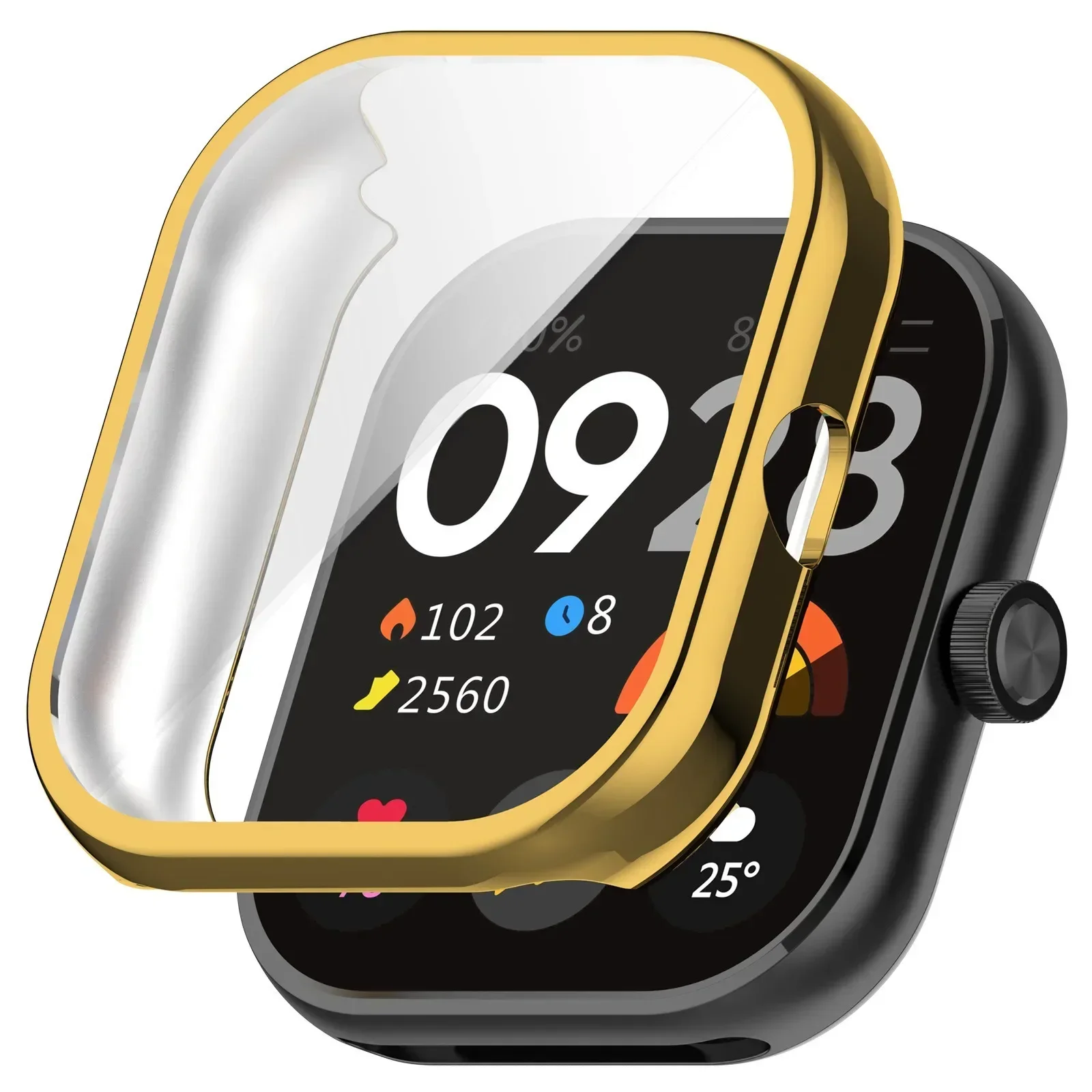 Premium TPU Silicone Protective Case for Smartwatch - Full Cover Shell Accessories