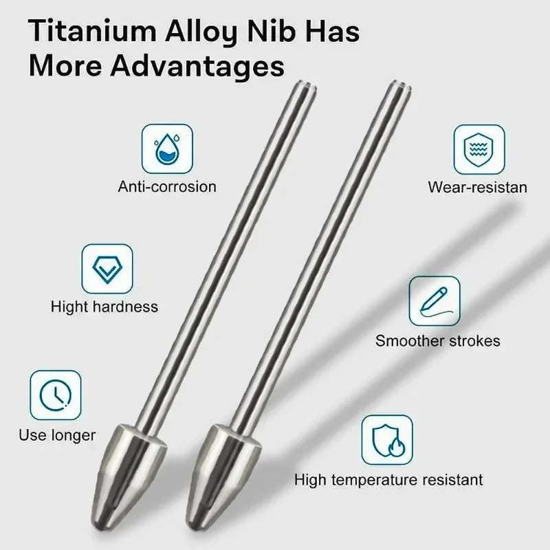 Titanium Alloy Stylus Tip Replacement with Tweezer