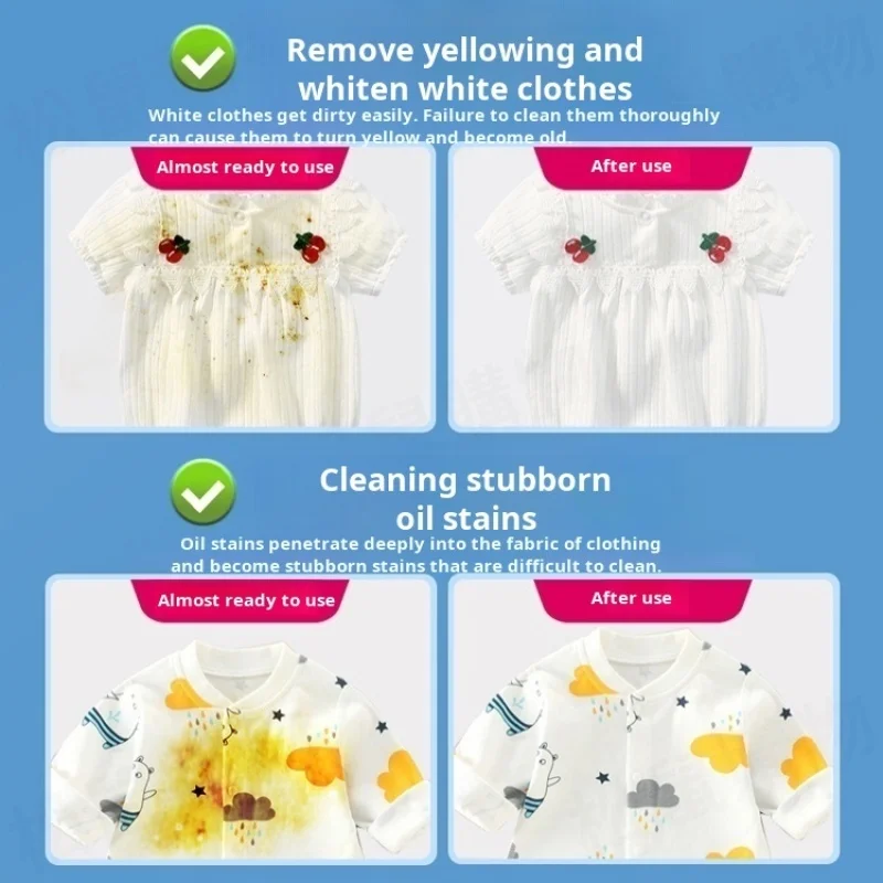 Household Explosion Salt Bleaching Powder Stain Remover Color Protection Suitable For All Clothes