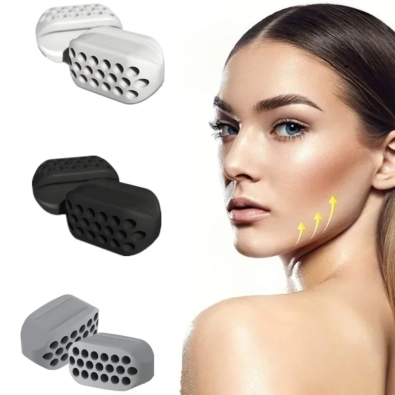 Jawline Training Thin Face Fitness Ball Facial Muscle Activate Exercise Mouth Masseter Jaw Chin Slimming Mandibular Lift Tools facial massager face slimming massager facial exerciser