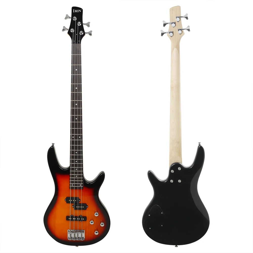 IRIN 4 Strings Electric Bass Guitar 24 Frets Maple Body Bass