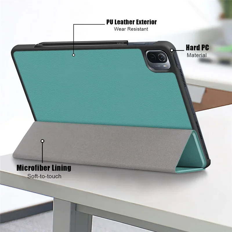 Capa Magnética Inteligente para Crianças Funda Tablet para Xiaomi Redmi Pad se e mi Pad Pro mi Pad e Capa para Xiaomi Mipad e Pro 11 Pol - Imagem 2