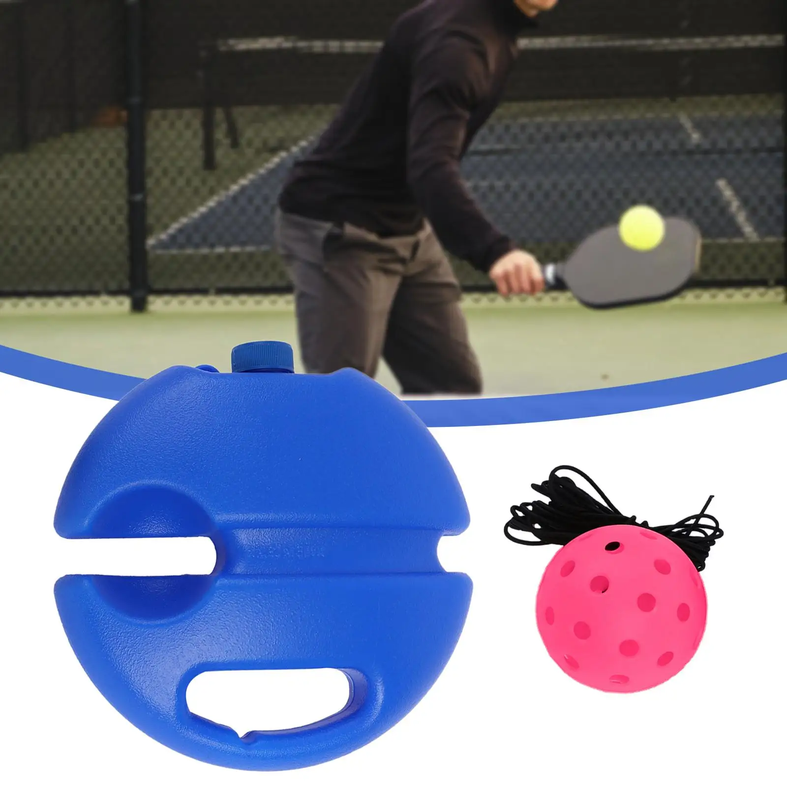 Entraîneur de balle leball portable avec poignée, balle d'entraînement de  rebond, ULpour l'exercice, intérieur et extérieur, 514 - AliExpress