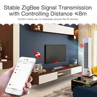 MOES Tuya ZigBee Smart IR Remote Control Universal Infrared Remote Controller for Smart Home works with Alexa Google Home - Image 4