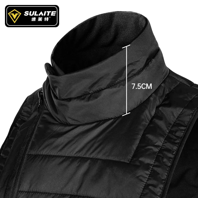 Sulaite Multifunctional Neck Gaiter Chest Warmer Windproof and Breathable Neck Chest Hood for Men Women Cycling Outdoor Sports