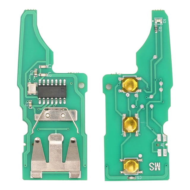 Dahai 5K 0837202 AD / 202Q รีโมทกุญแจรถสําหรับ VW Beetle Eos Golf 6 Jetta Tiguan ที่นั่ง Skoda Fabia 434 Mhz ID48 ชิป 2