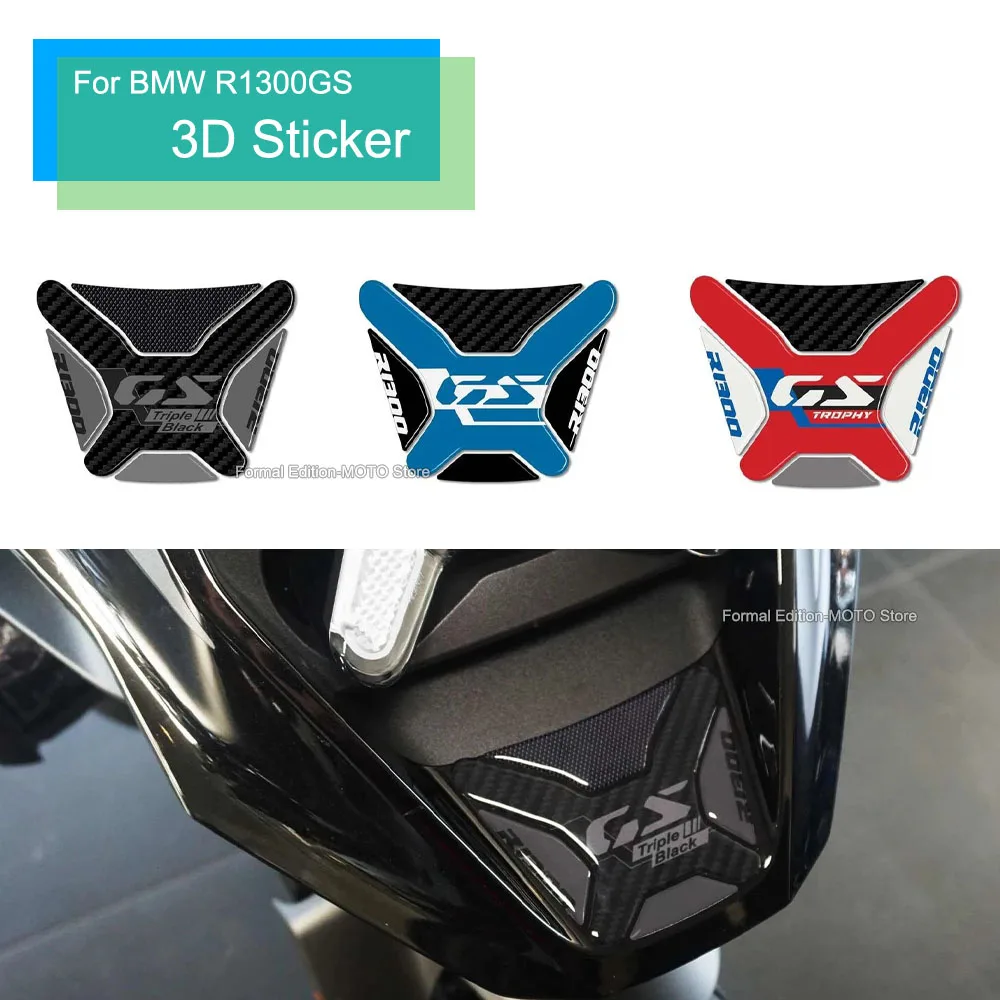 Motorcycle 3D Sticker Front Mouth Mask Decal for BMW R1300GS R 1300 GS 2023 2024