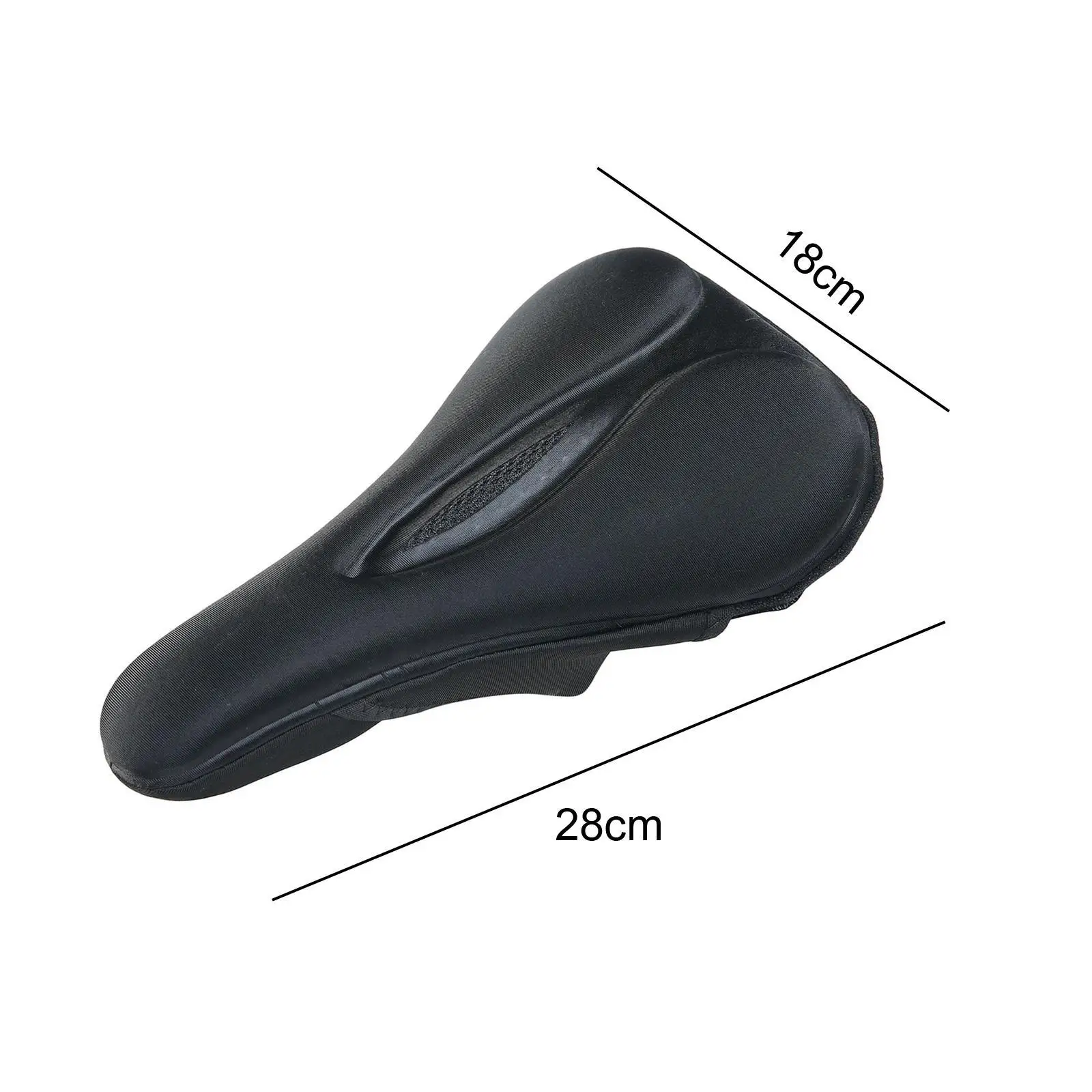 Bike Seat Cover Soft Seat Cushion Cover Bicycle Saddle Cover for Road Mountain Bike Adults Riding Stationary Bike Folding Bike
