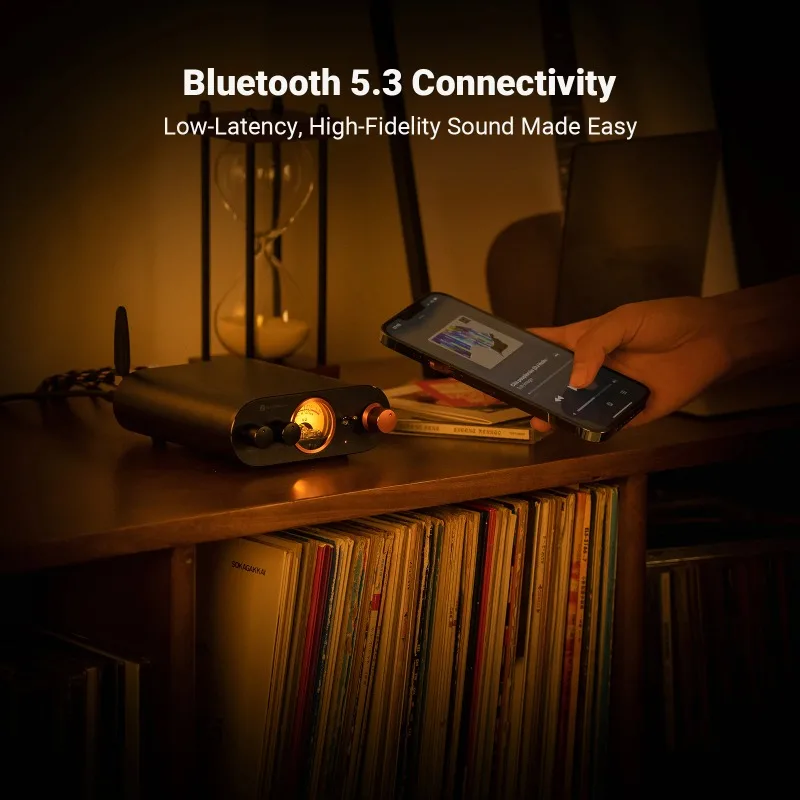 Fosi Audio MC101 オーディオアンプ Bluetooth 5.3 ステレオホーム