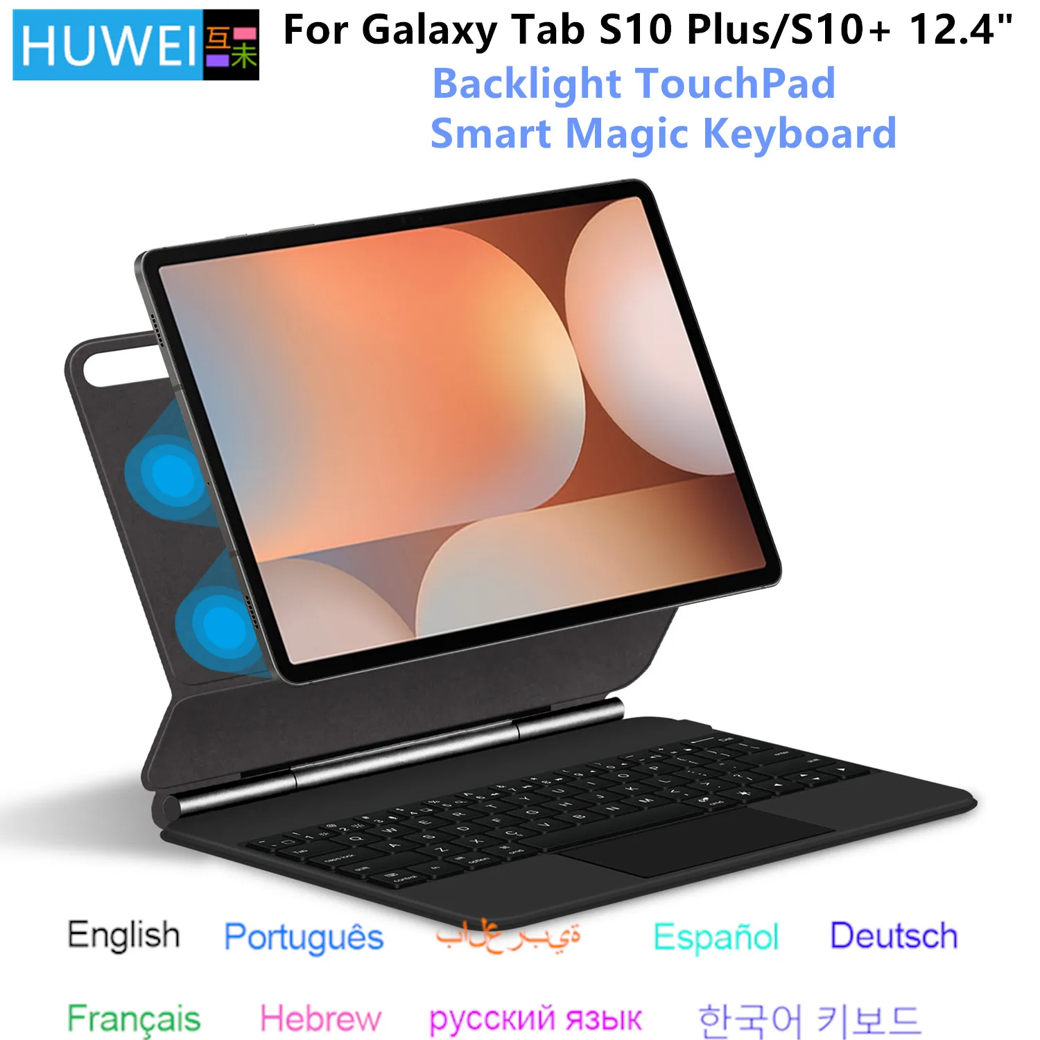 Magic Keyboard Folio For Samsung Galaxy Tab S10+ Tablet keyboard ipad keyboard tablet keyboard case