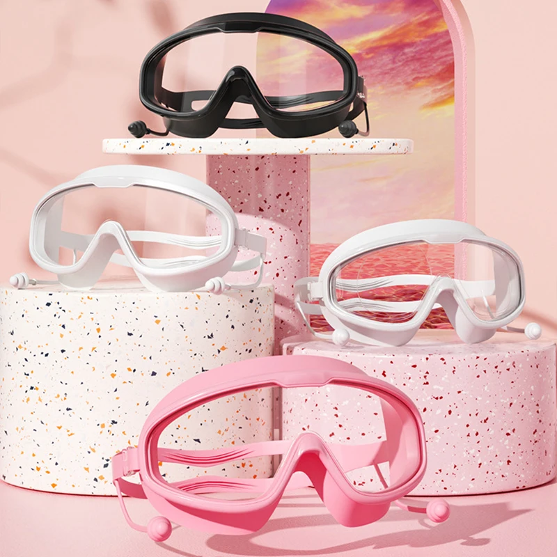 

Водонепроницаемые и противотуманные очки для дайвинга с большой оправой для взрослых и детей