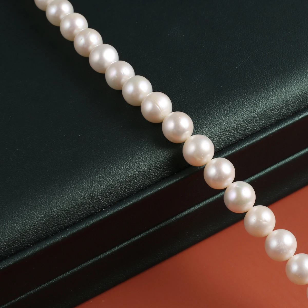 High-quality 100% Natural Freshwater Pearl Punch Beads 9-10mm Jewelry Making DIY Necklace Bracelet Accessories Elegant Jewelry
