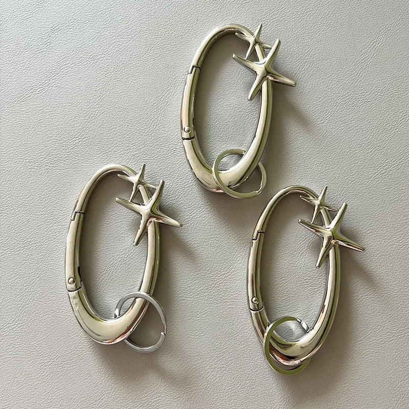 Zinc Alloy Multifunctional Keychain Carabiner Buckle