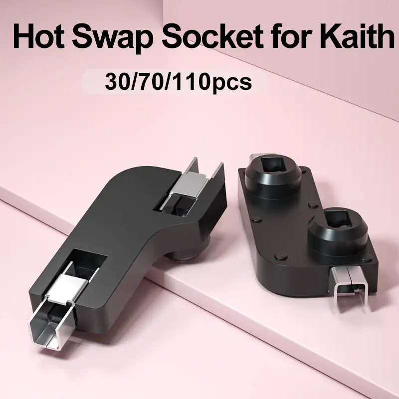 Kailh Hot Swapping Pcb Sockets Kailh PCB Socket For Mx Cherry Gateron Outemu Kailh Switches for low profile 1350 Chocolate Axis image 1