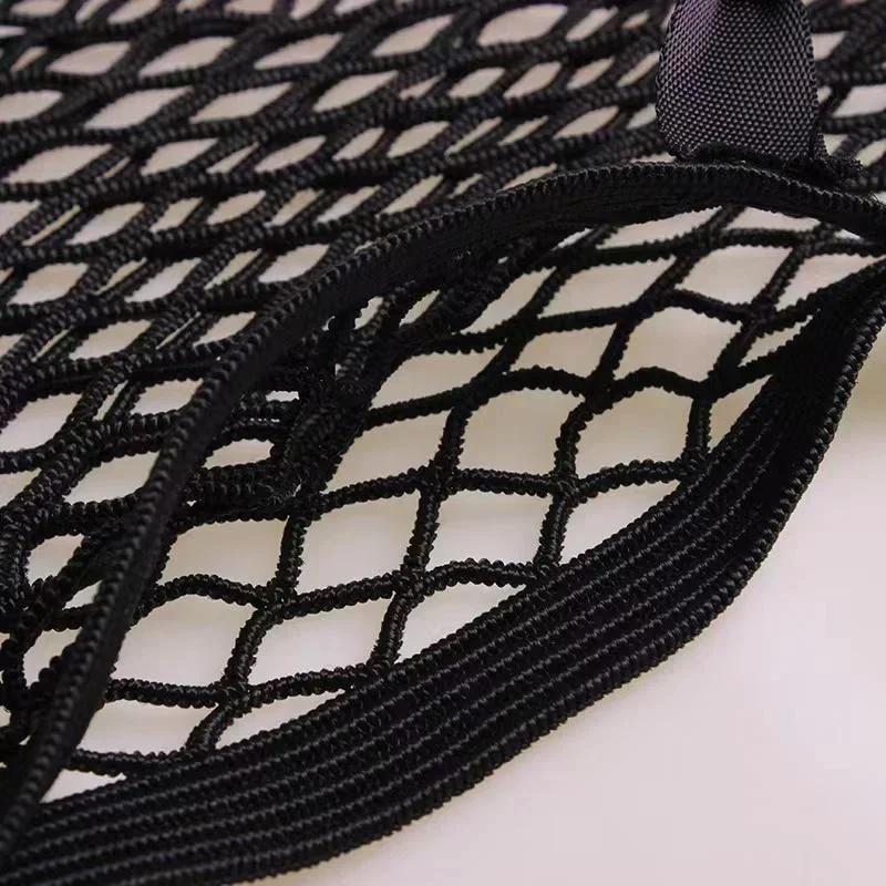 Car Trunk Organizer Double-layer Mesh Pocket Storage Bag for Car Back Rear Trunk car trunk organizer