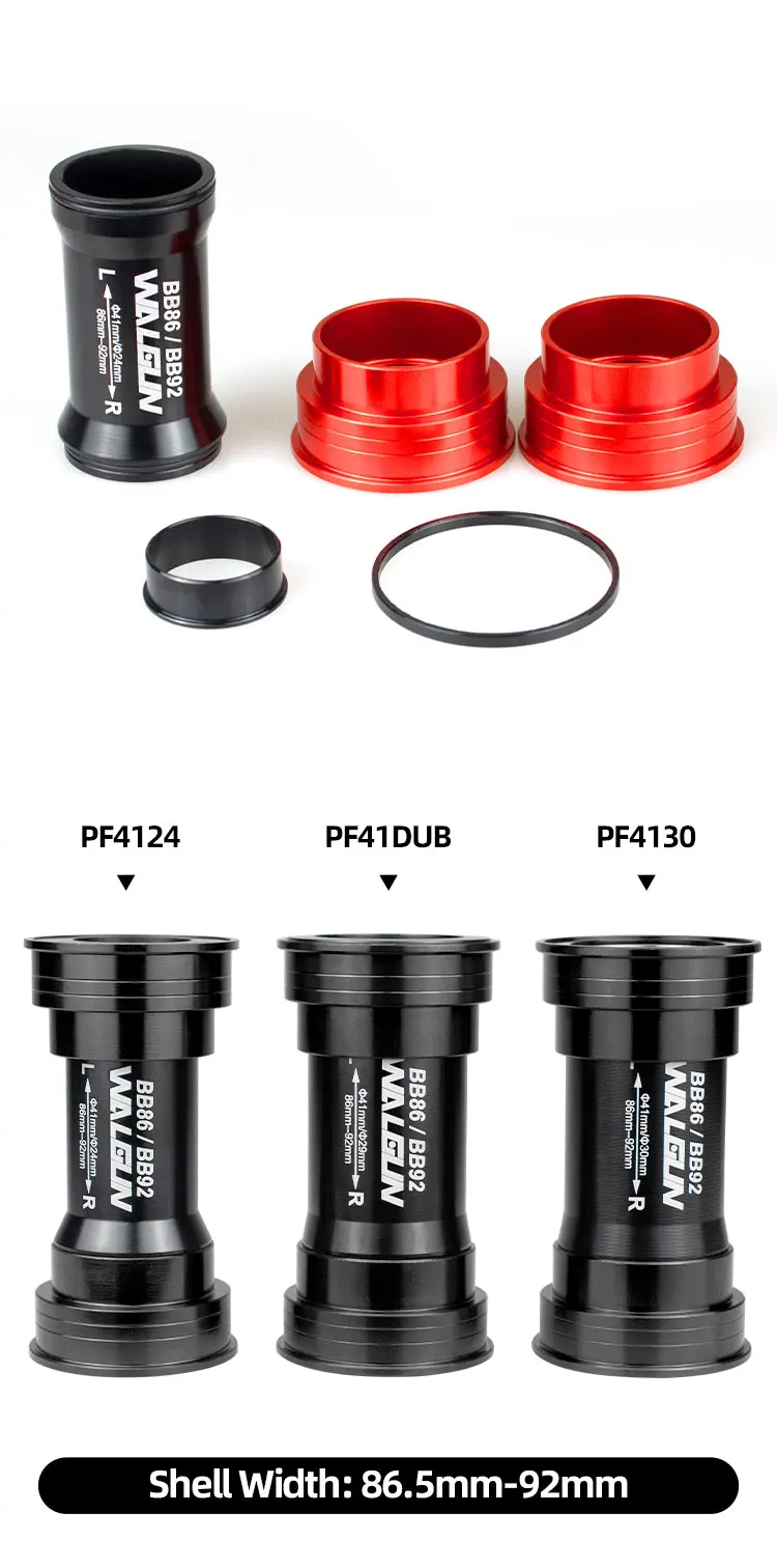 BB86 BB92 Bike Bottom Bracket Ceramic BB for MTB Road PF4124 PF4130 PF41DUB 41mm 24mm 30mm 29mm DUB Gxp 105 Bicycle Crank Parts