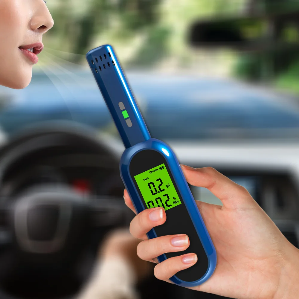 

Breathable Alcohol Tester High-precision Alcohol Tester Home And Car Dual-purpose Alcohol Monitor Detector Tools