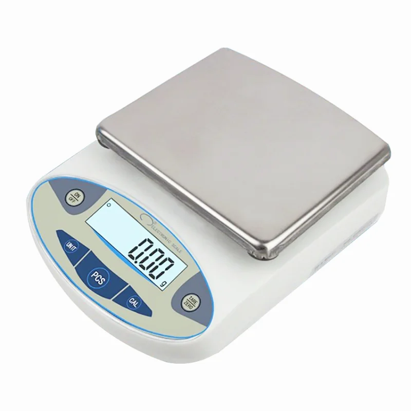 

3000/5000g/30kg 0.01g/0.1g Digital Electronic Balance Lab Jewelry Scale High Precision Industrial Kitchen Weighing Balance Scale