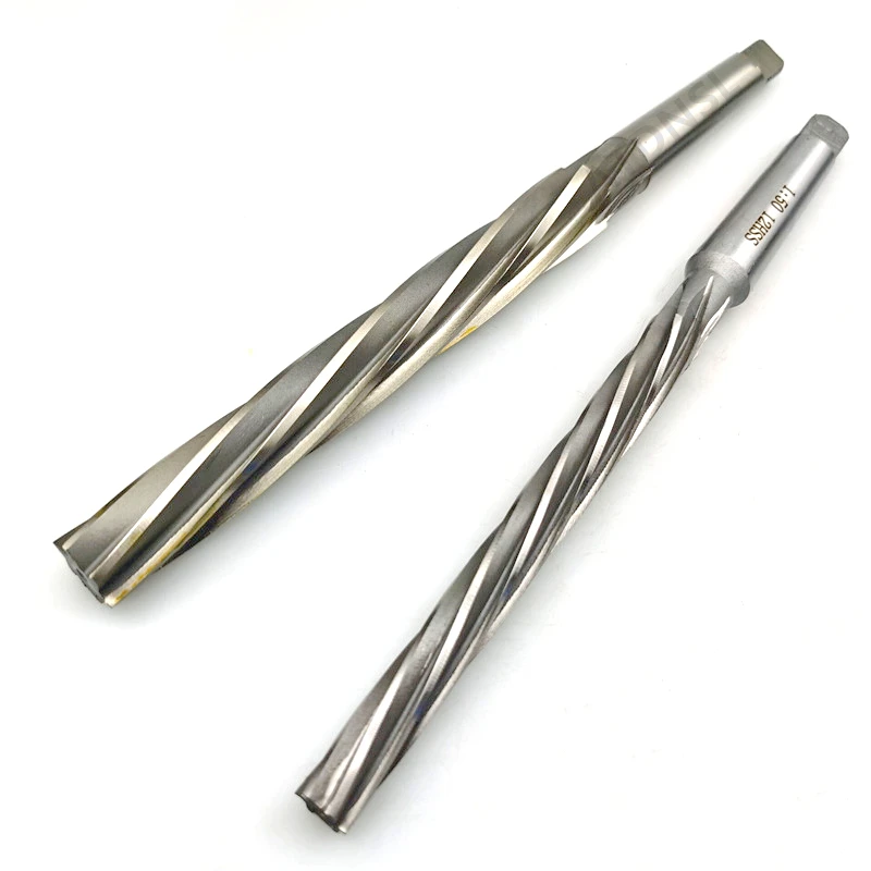 1:50 Reamer Morse Taper Handle Spiral Blade HSS CNC Machine Reamer 8/10/12/14/16/18/20/25/30mm Taper Shank 2