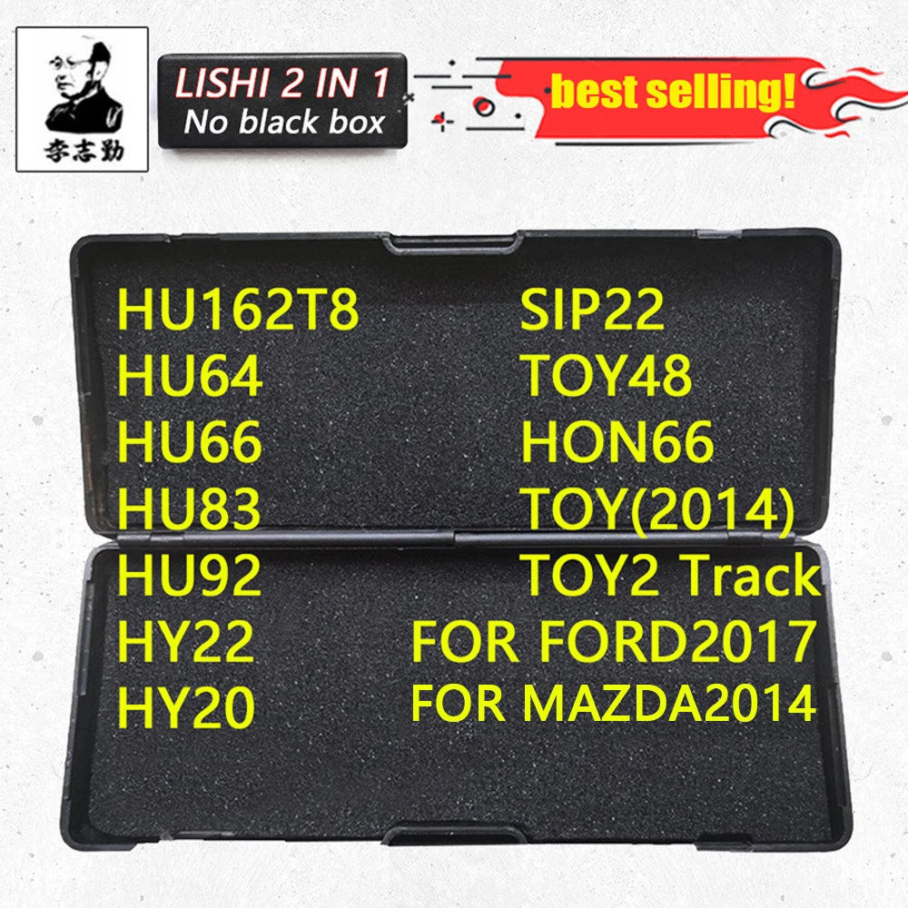 

LiShi 2 в 1 инструмент HU66 HU64 HU83 HU92 SIP22 HON66 TOY48 HU162T8 HY22 HY20 игрушка (2014) TOY2 грузовик для FORD2017 слесарный инструмент