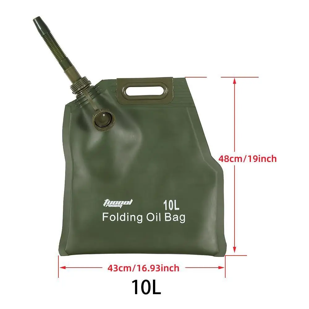 5/10/20/30 Liters Portable Fuel Bag Car Oil Bag Car Motorcycle Universal Off-road Spare Gasoline Tank
