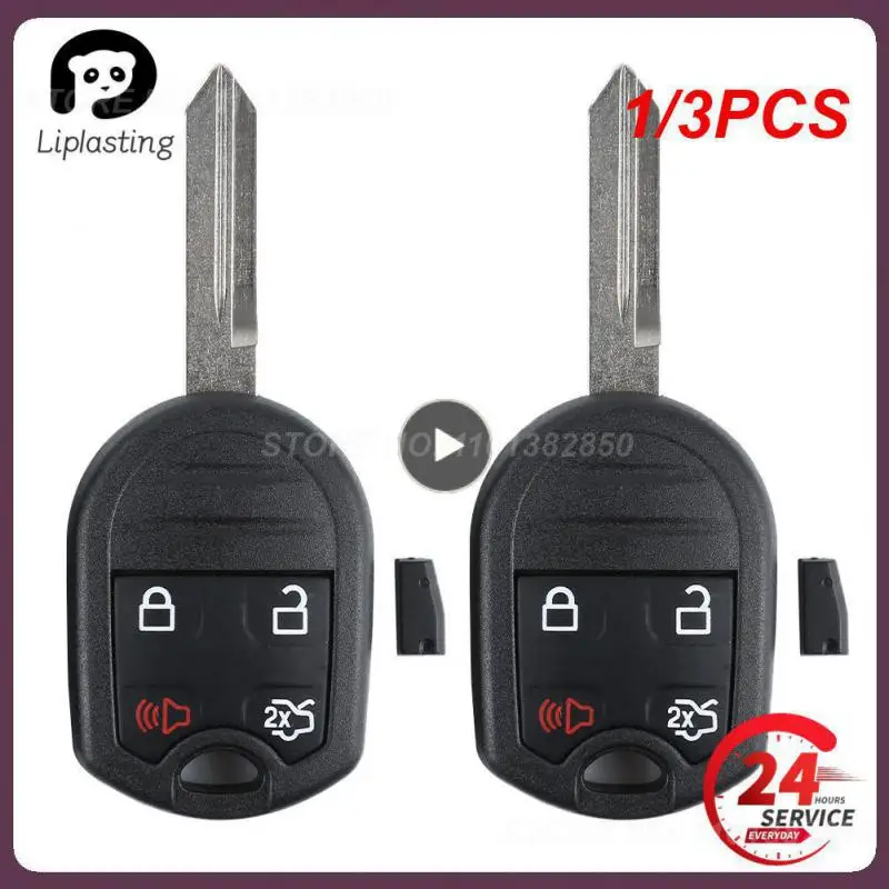 

1/3PCS Remote Car Key Shell Fob For Ford Edge Explorer Ranger Expedition Mustang Escape Taurus Flex Focus Fusion 2007-2015