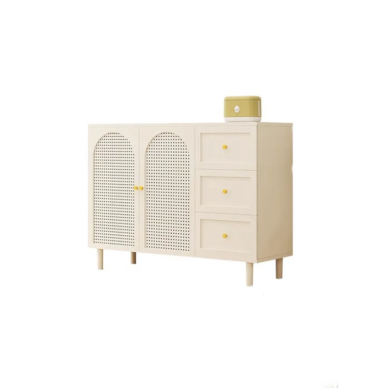 Space Saving Sideboards Kitchen Cabinet Buffet Corner Nordic White Sideboards Storage Locker Armario Cozinha Furniture YX50SD