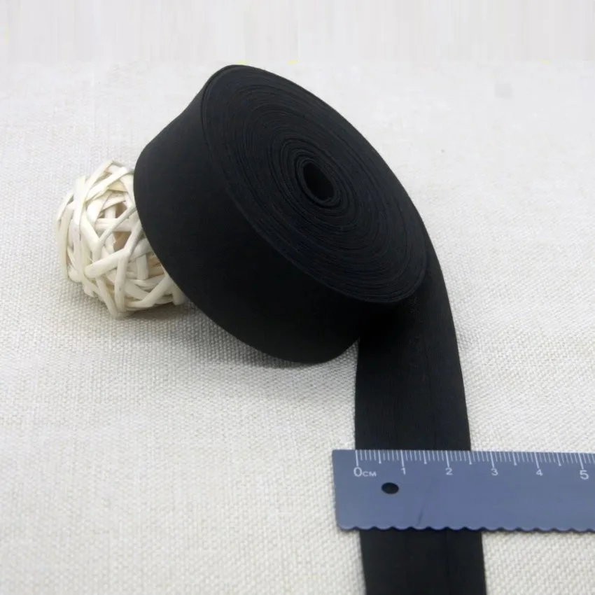 Premium Cotton Folded Bias Tape - 25mm Fabric Binding for Sewing Projects (5 Meters)