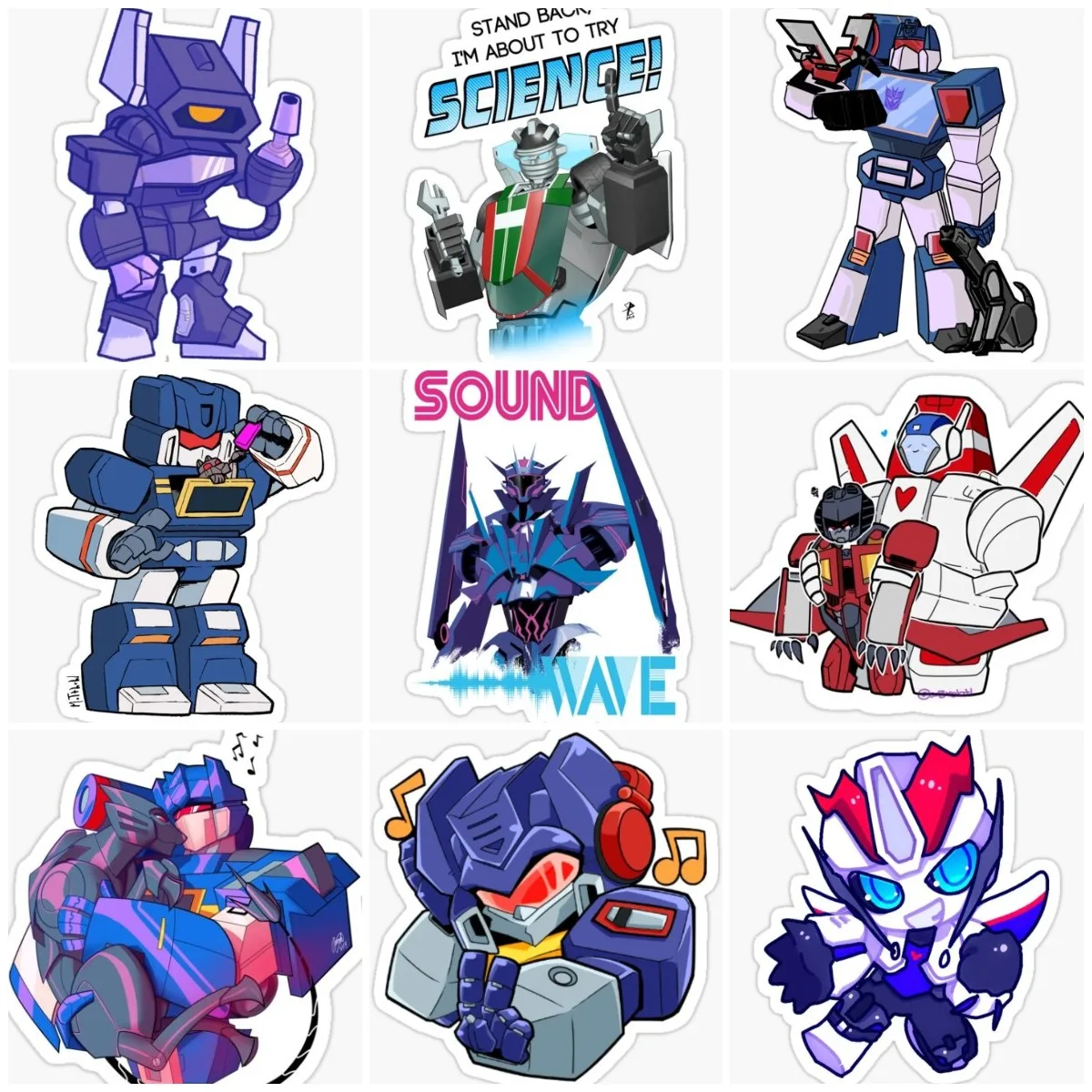 Transformers Bumblebee Optimus Decepticon Robot Sticker Moto Laptop Wall Car Window Truck Glass Helmet Accessori Per Biciclette Decalcomania