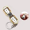 Luggage Folding Stainless Steel Nail Clipper Portable Nail Cutter Creative Mini Keychain Toenail Fingernail Trimmer Clippers 4