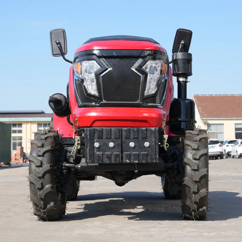 60 PS Traktor CE Euro Stufe V Mehrzweck-Landwirtschaftstraktor für Landwirtschaftliche Arbeiten Weltweiter Versand