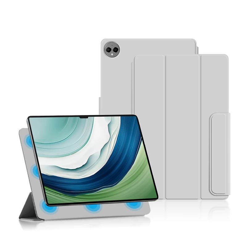 de Tablet PU, Forte Absorção Magnética Capa Shell, 13,2 em, 2023, Novo