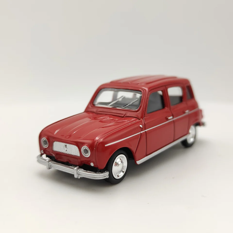 Diecast escala 1:54 norev renault 4l 1964 carro vintage simulação