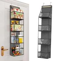 Multi-functional Fabric Hanging Bag for Behind the Door Multi-layer Storage Hanging Bag Miscellaneous Organizer Storage Hanging 1